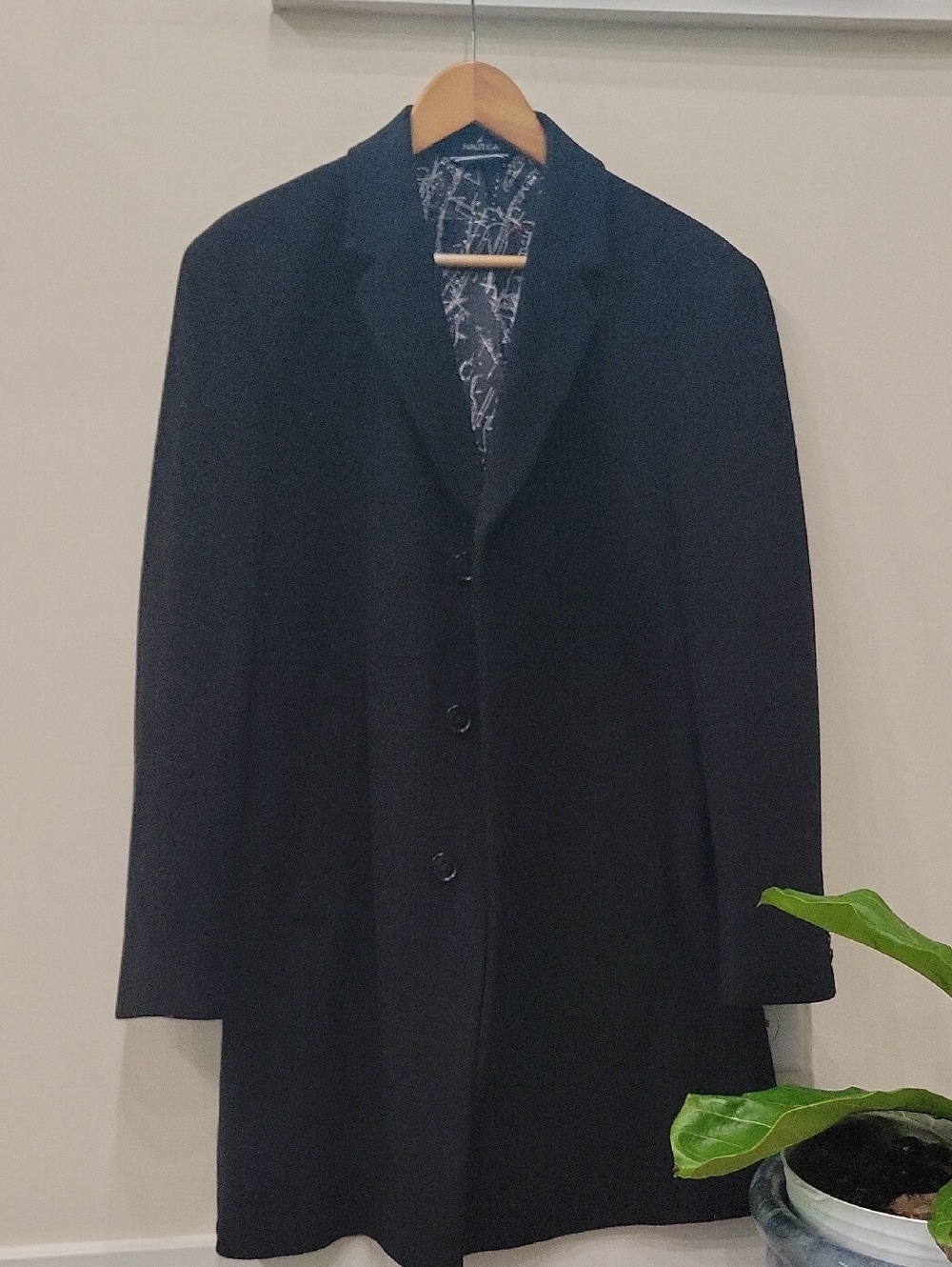 Nautica Black Over Coat